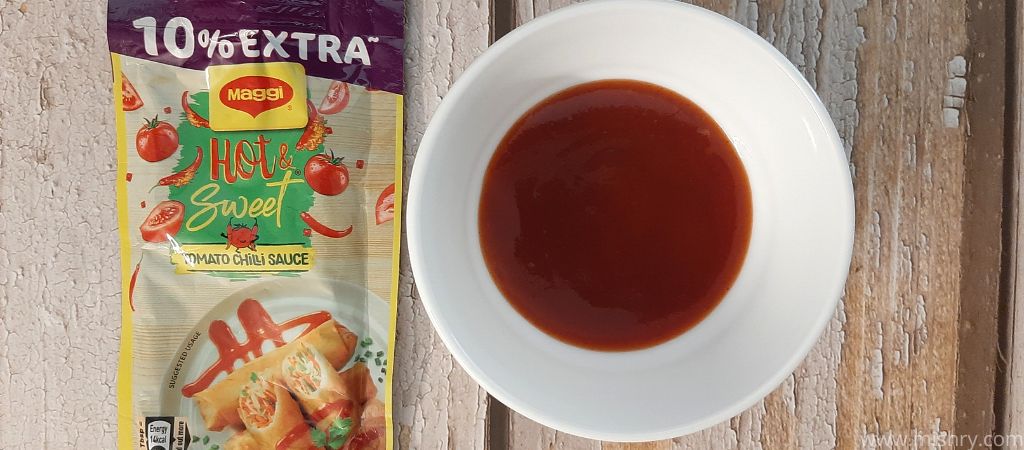 maggi tomato chilli sauce in a bowl