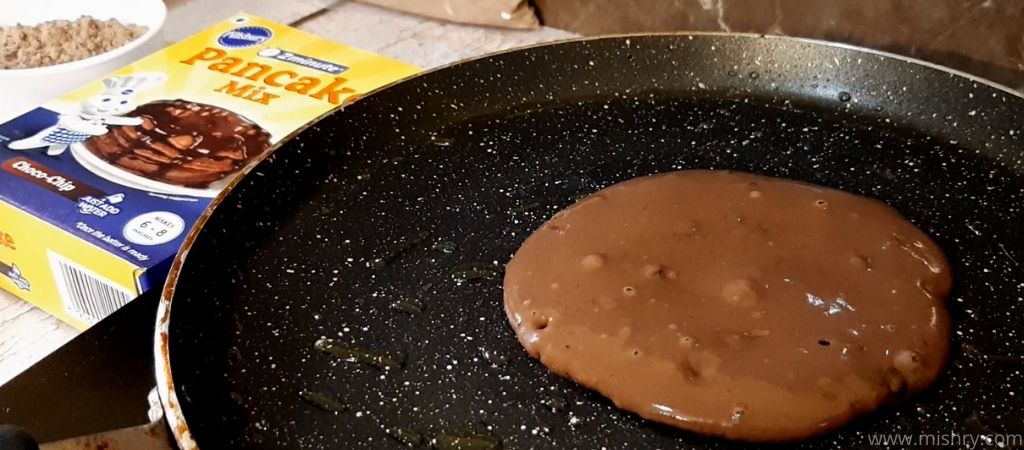 pillsbury choco chip pancake review