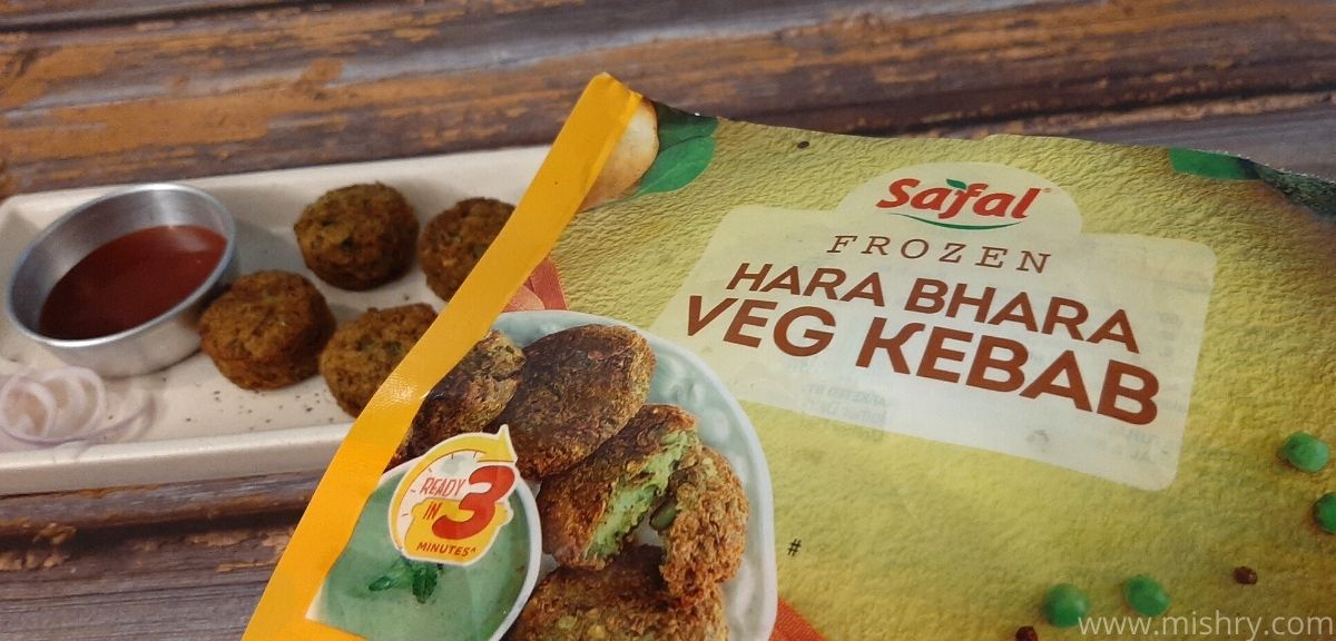 safal frozen hara bhara veg kebab review