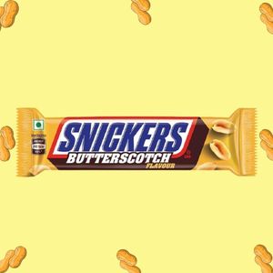 snickers butterscotch chocolate bar