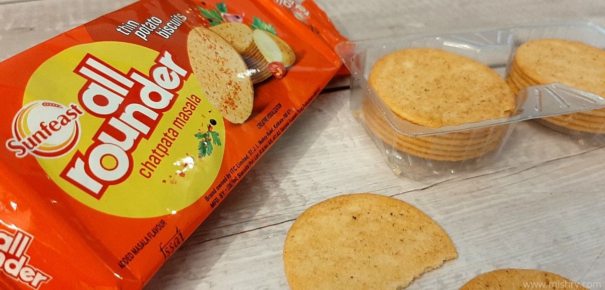 sunfeast all rounder thin potato biscuits review