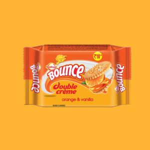 sunfeast bounce double creme orange and vanilla biscuits