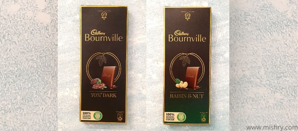 cadbury bournville reviewed variants