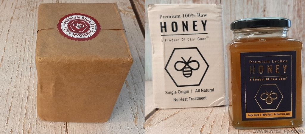char gaon premium lychee honey packaging