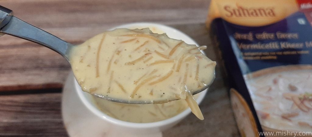 closer look at suhana vermicelli kheer