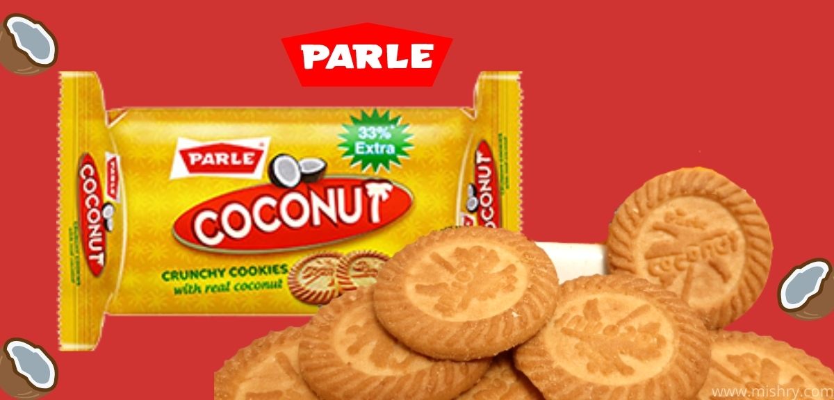 parle coconut crunchy cookies with real coconut review