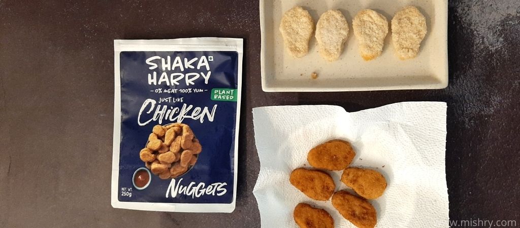 shaka harry chicken nuggets appearance