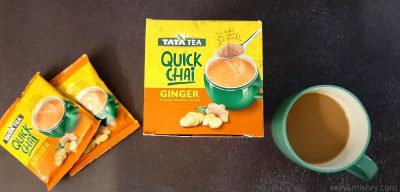 tata tea quick chai ginger review