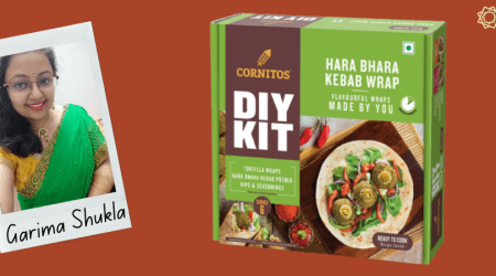 cornitos diy kit hara bhara kebab wrap review