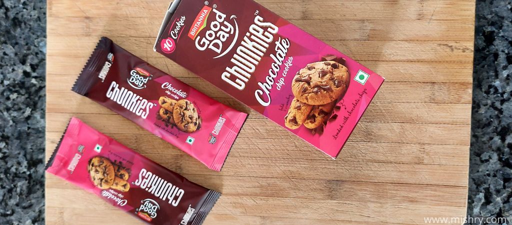good day chunkies chocolate chips cookies packaging