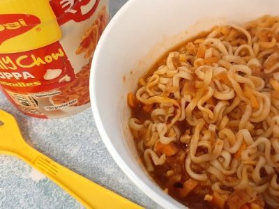 maggi chilli chow cuppa noodles review