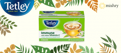 tetley green tea immune with vitamin c review