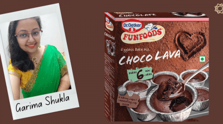 Garima Shukla - Choco Lava Cake Review
