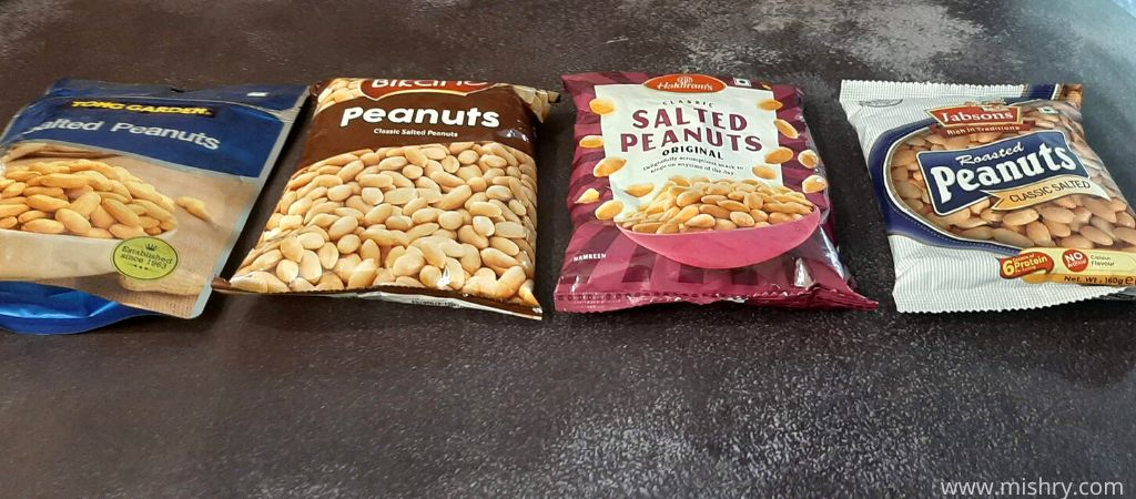 classic salted peanut reviewed brands packaging