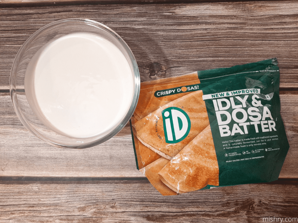 color of id dosa batter