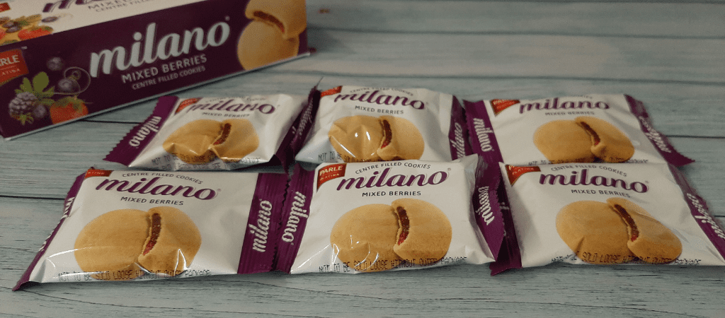 parle milano centre filled cookies packaging