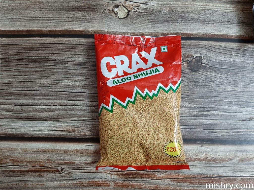 crax bhujia packaging