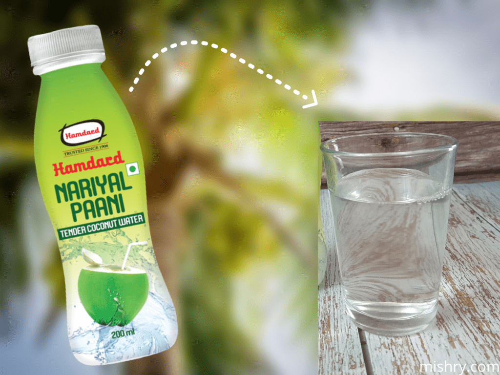 hamdard nariyal paani tender coconut water review