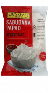mother’s recipe sabudana papad with sendha namak