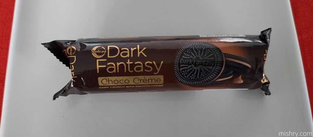 sunfeast dark fantasy choco crème biscuits packaging