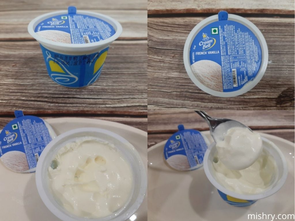 cream bell vanilla ice cream