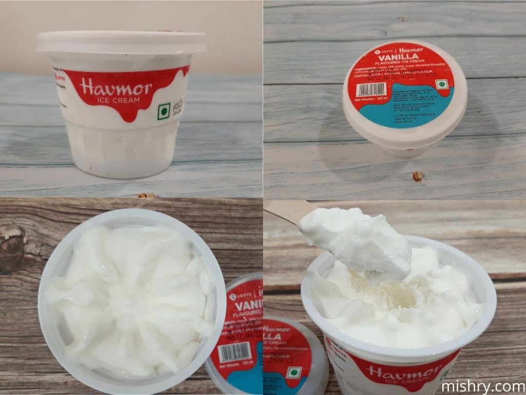 havemor vanilla ice cream