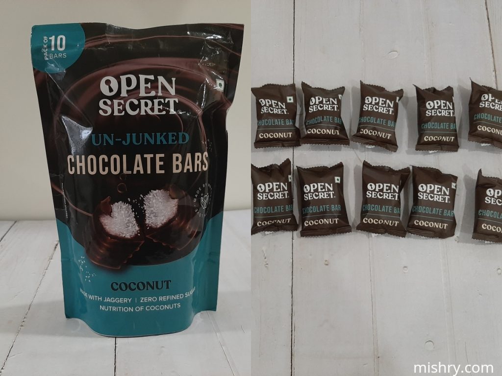 open secret unjunked coconut packaging