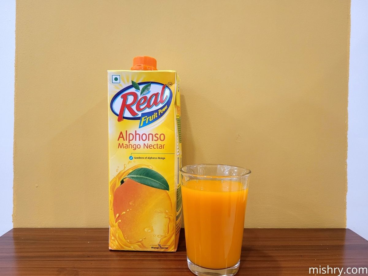 real alphonso mango nectar review