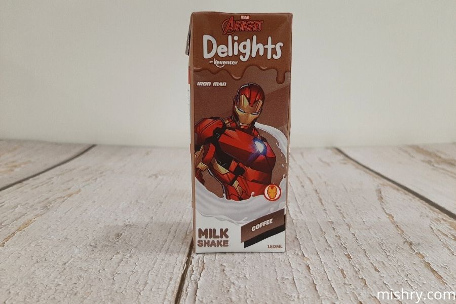 keventer avengers delights milkshake iron man coffee