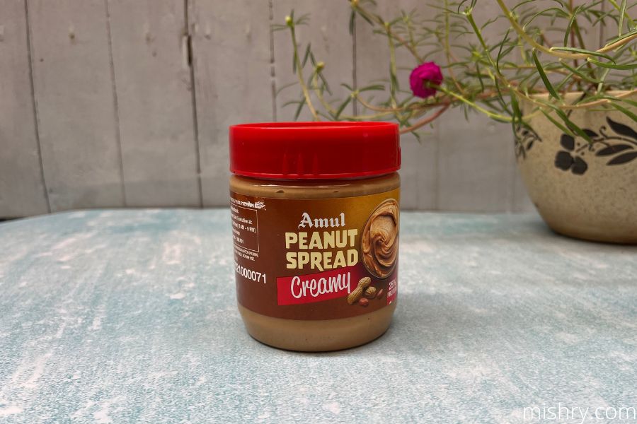 amul peanut spread creamy packaging