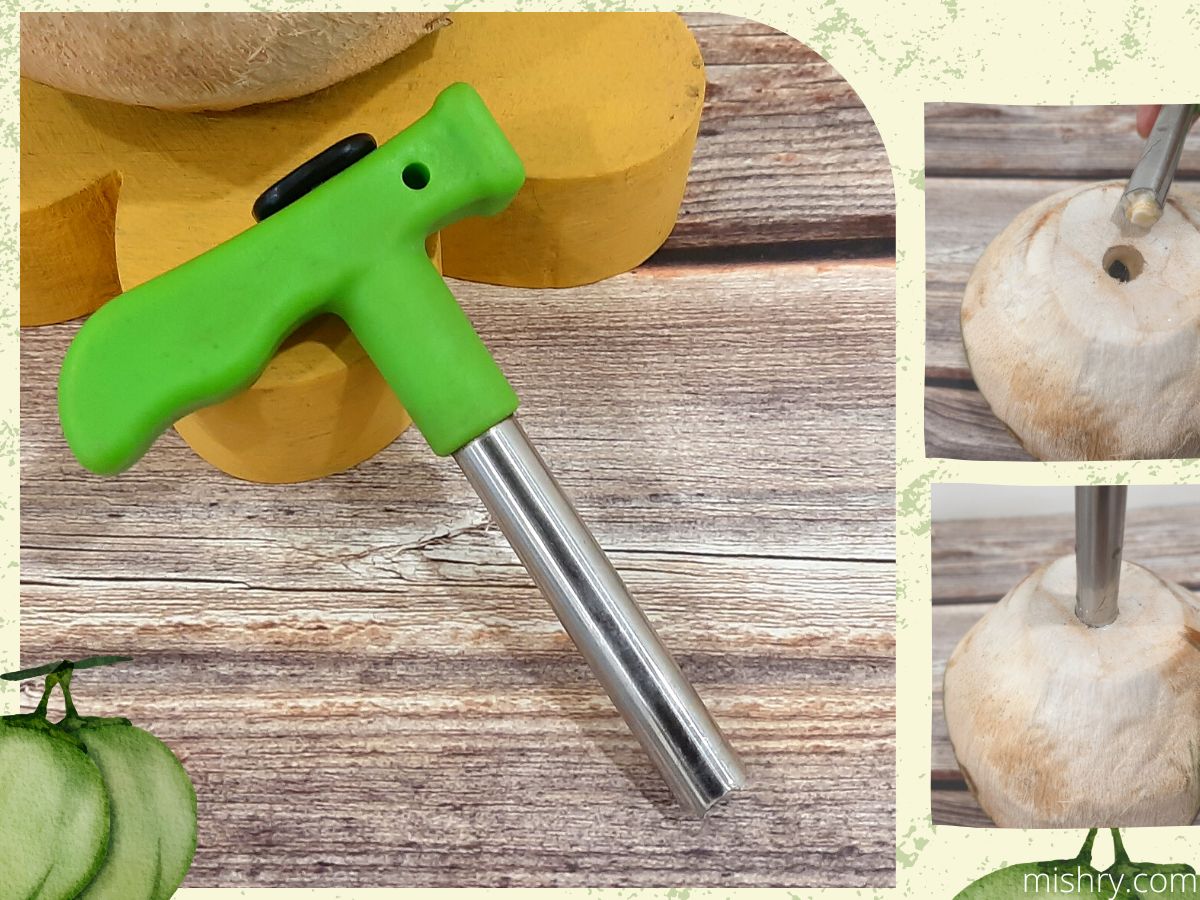 coconut opener tool review