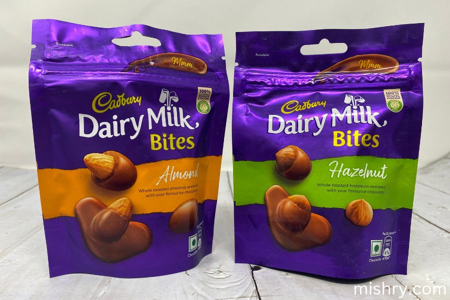 cadbury dairy milk bites reviewed variants