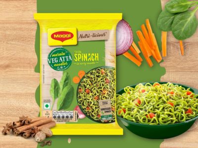maggi masala veg atta noodles with spinach review