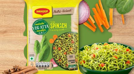 maggi masala veg atta noodles with spinach review
