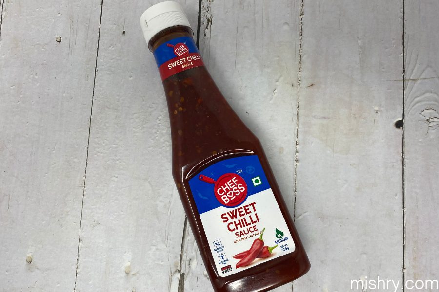 chef boss sweet chilli sauce packaging