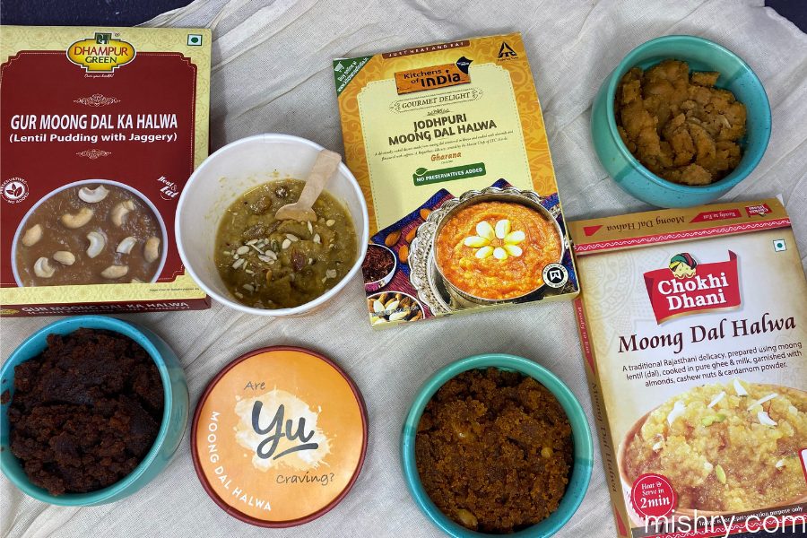instant moong dal halwa contenders