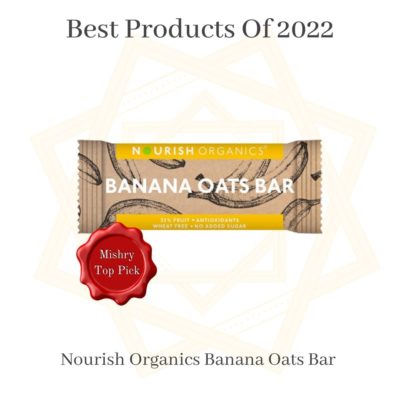 nourish organics oats banana bar
