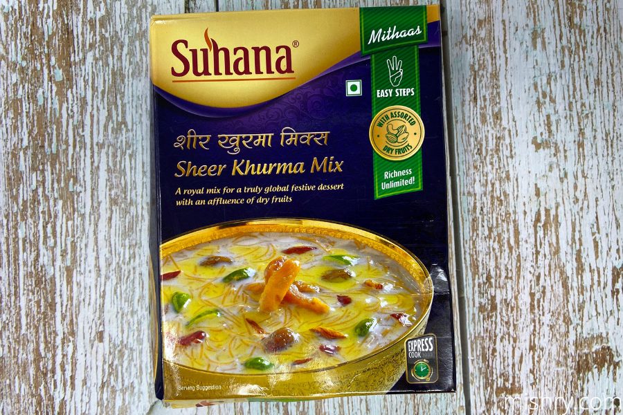 suhana sheer khurma mix packaging