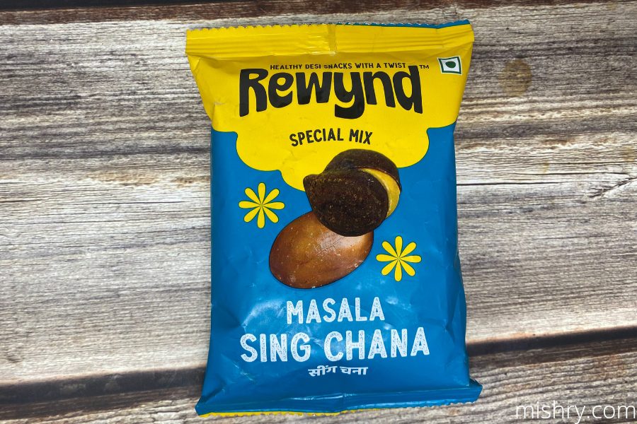 the packaging of rewynd masala sing chana