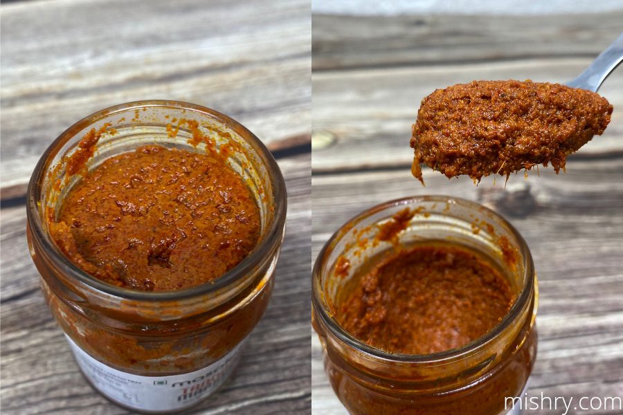 Masalejar Tandoori Marinade appearance