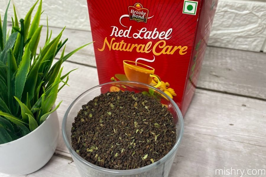 Postbud brænde skive Brooke Bond Red Label Natural Care Tea Review - Mishry (2023)