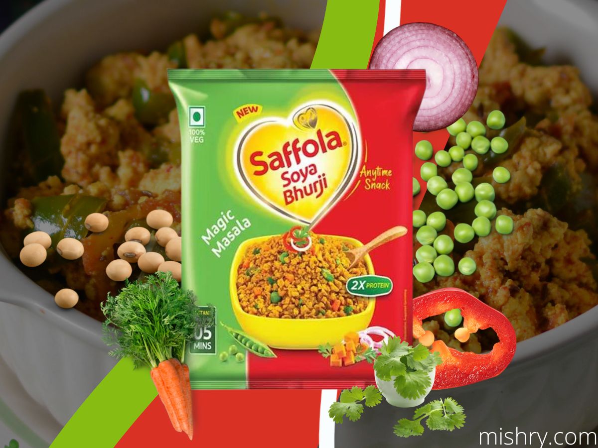 saffola soya bhurji review