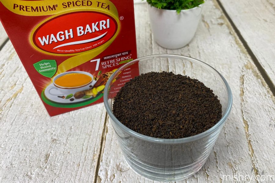 wagh bakri premium spiced tea tea leaves