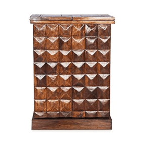 Cherry Wood Bar Cabinet