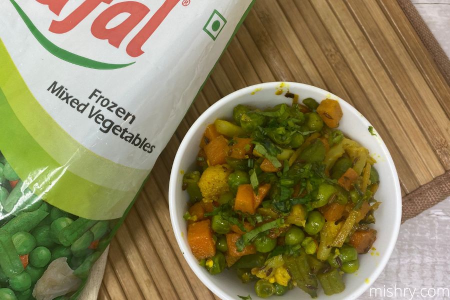 best frozen vegetables safal sabzi