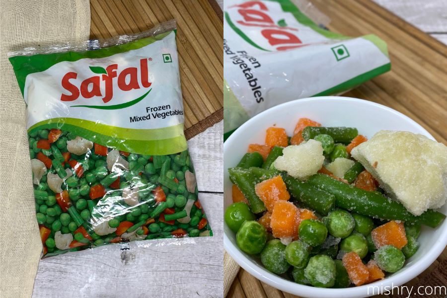 best frozen vegetables safal