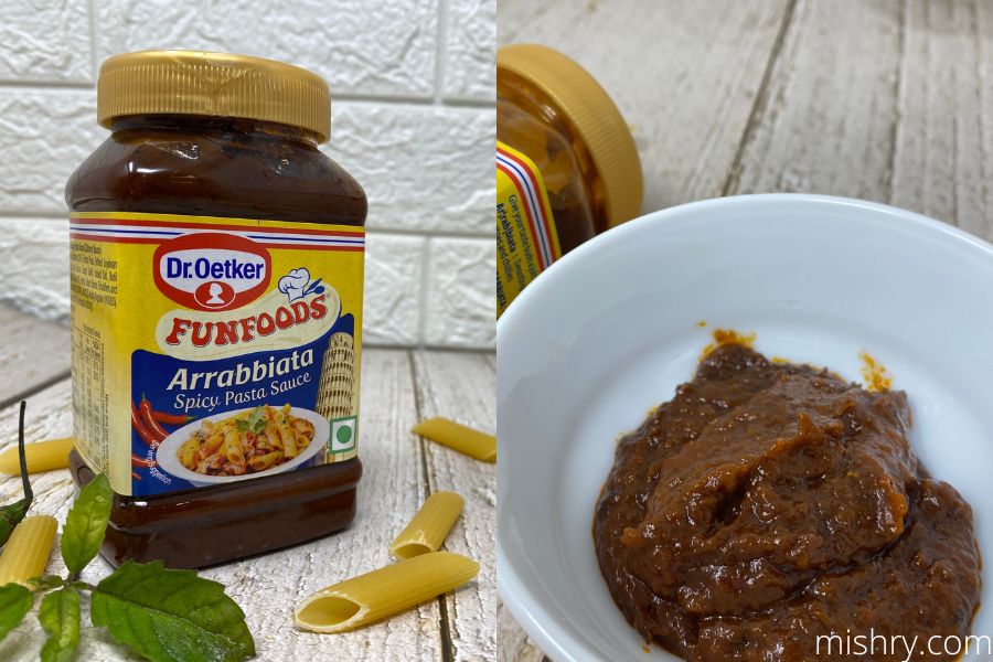 dr oetker funfoods pasta sauces arrabiata appearance