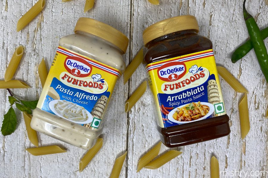 dr oetker funfoods pasta sauces packing