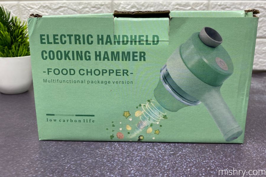 electric vegetable cutter slicer chopper packing