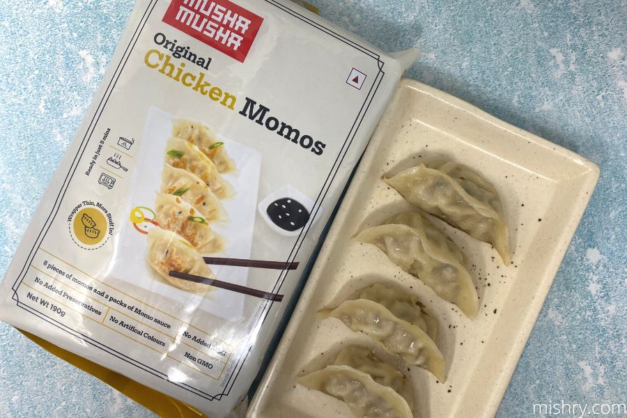 musha musha momos original chicken appearance